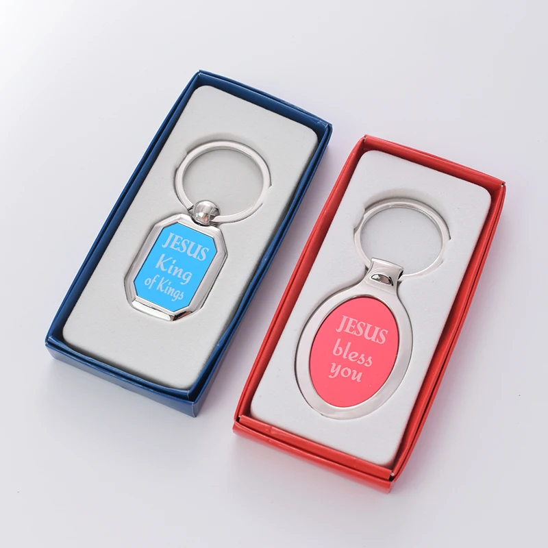 Custom Gift Box Promotion Car Key Ring Key Chain Key Chain Custom Keychains Metal llaveros Personalizados