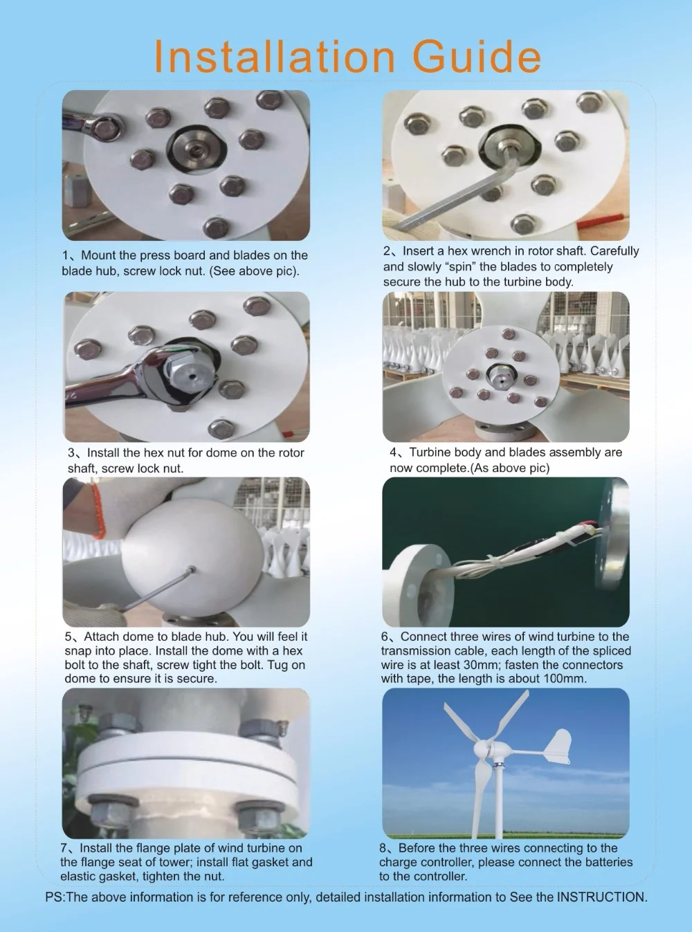 Residential Micro Horizontal Wind Turbine Wind Power Generator 12v 24v ...