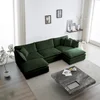 Green + Chenille + 3 Seat