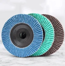 Wholesale price Korea style flower radial flexible abrasive flap discs Flower shape flexible flap disc