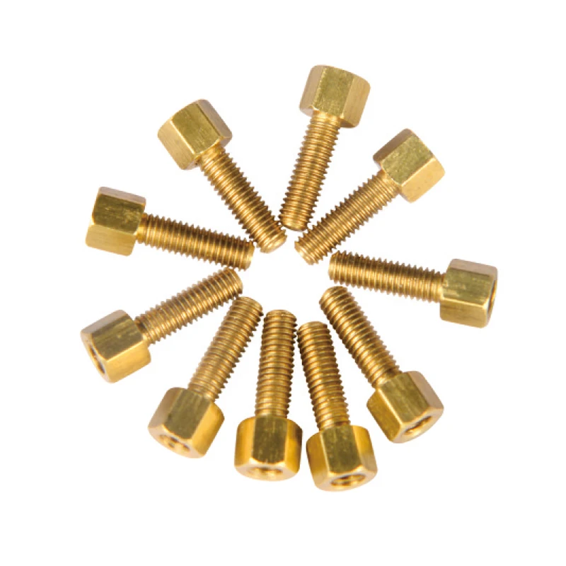 Fasteners Cnc Turning Lathe Automatic Metal Parts Brass Screw Machine Cnc Machining Parts  Brass Lathe Turning Part
