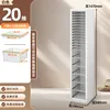 147 blanc crème à une rangée haute-20-comptes-412 cm