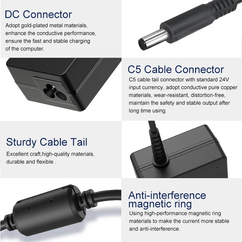 Новое зарядное устройство для ноутбука 90 Вт 19 В 4,74 А 4,8*1,7 мм адаптер переменного тока для ноутбука HP CQ511 DV2000 CQ516 блок питания для ноутбука