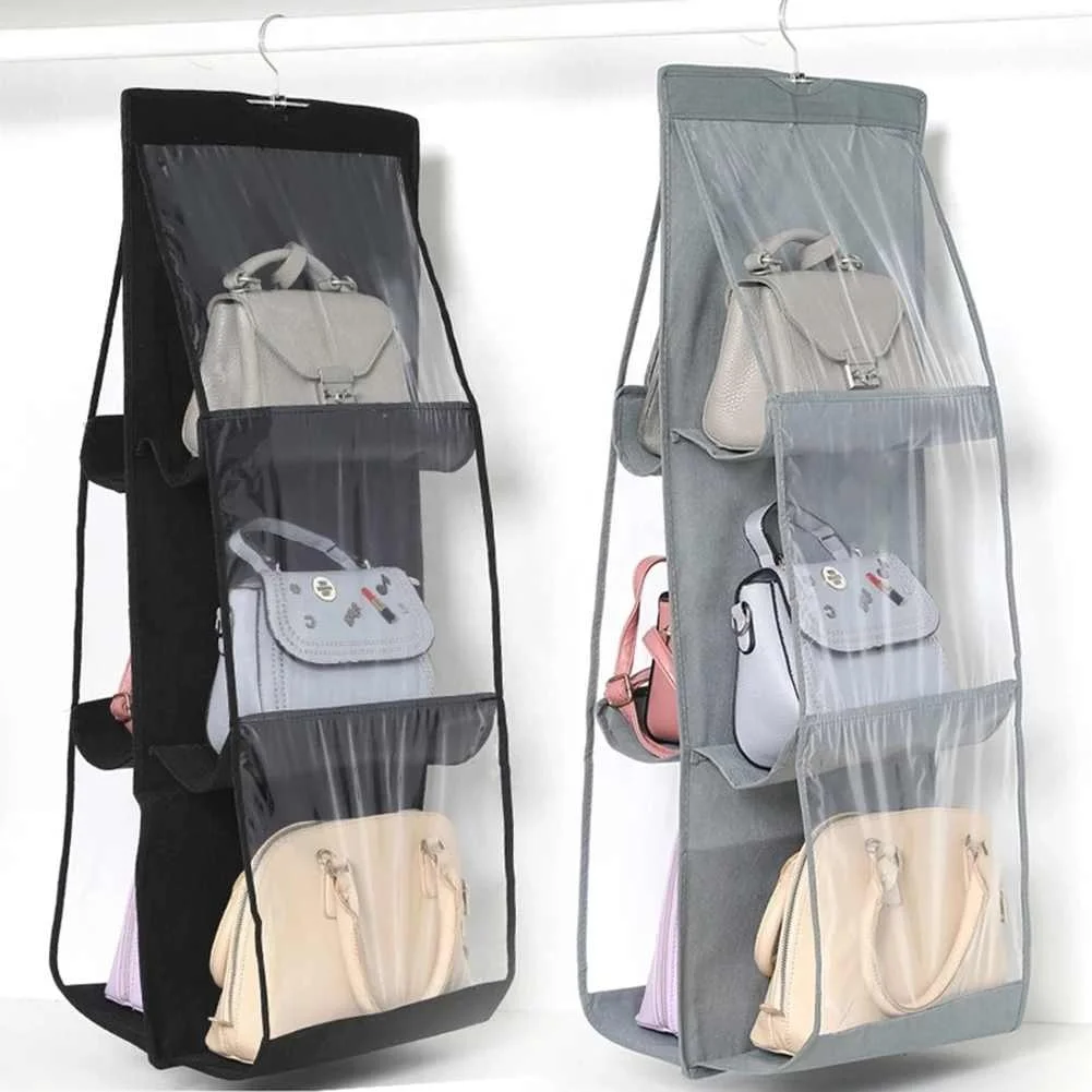 bag hangers for wardrobe