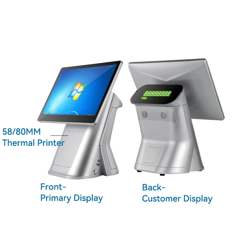 Smart 145Inch Mini Cash Registers Small Sistema Pos Cashier Touch Screen Pos Machine for Nepal Supermarket