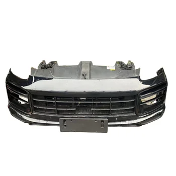 Hot Selling car bumper Body Kit For Porsche Cayenne Front Bumper With Grille Headlight bumper nose end