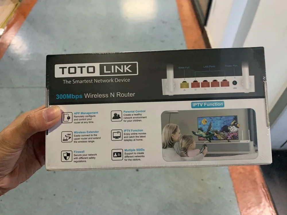 Competitive Price TOTOLINK N350RT Router With Multiple SSIDs for Creatiing Guest Network