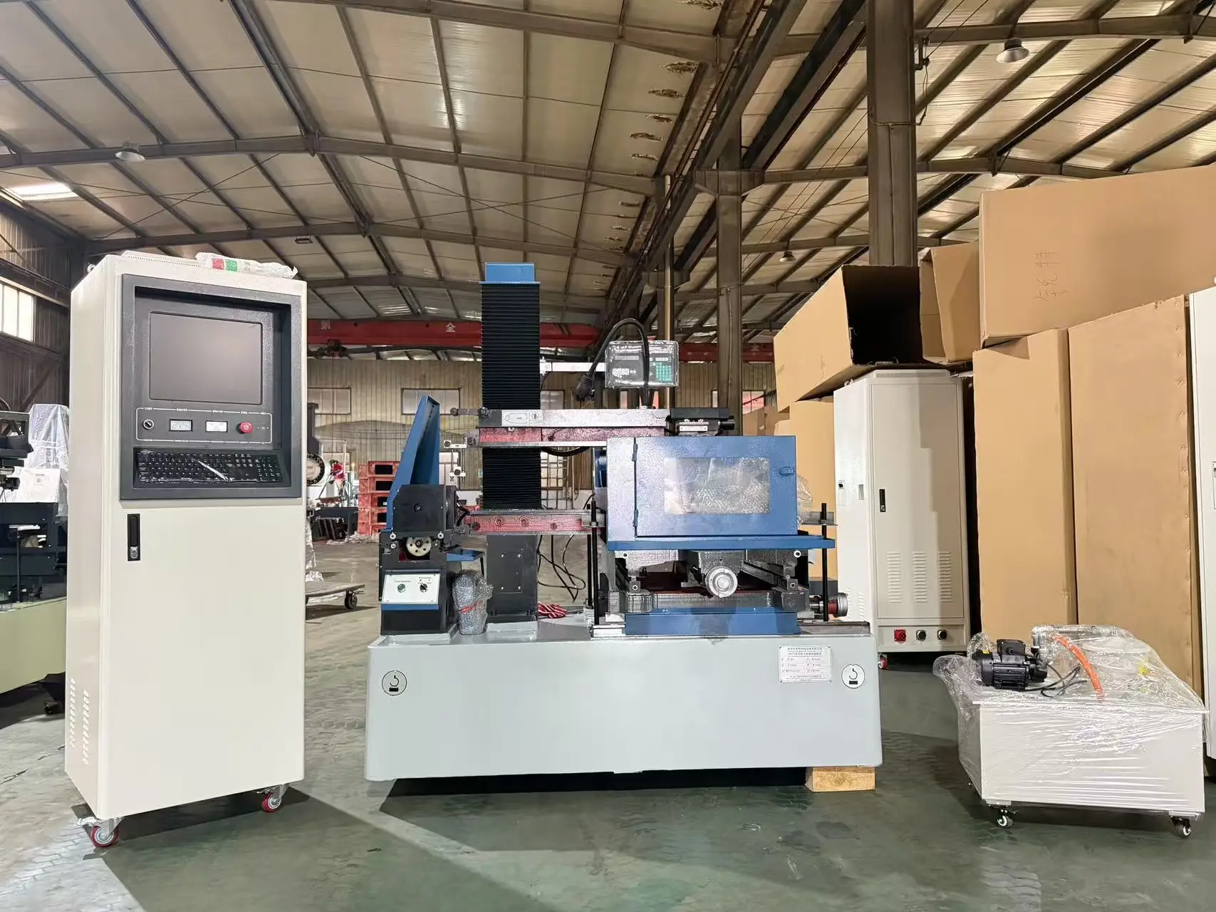 DK7750 Wire EDM Machine With CNC Cutting Edm Wire Cutting Machine for Metal Cut