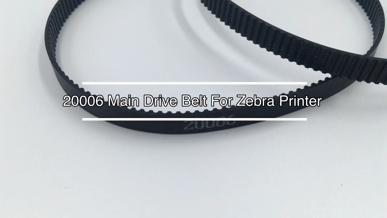 Aazon.co: 79866 Ain Drive Belt For Zebra Z400 Z600 ZT410 ZT420 ZT400 Series Label Printer