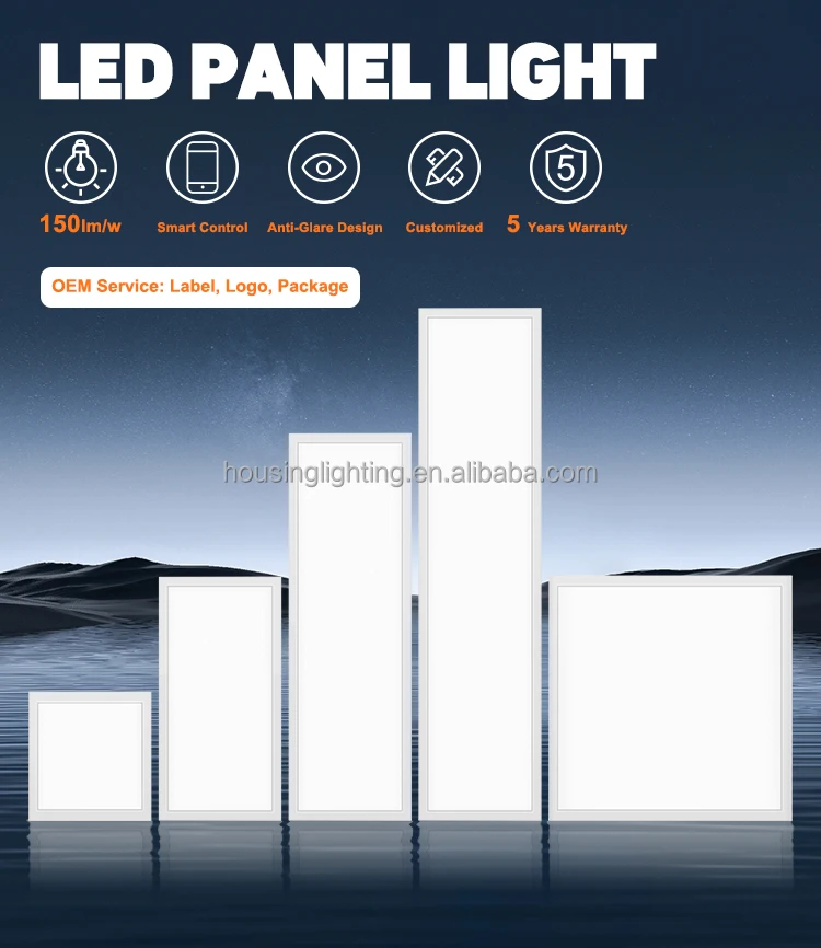 Square Ceiling Backlight LED Panel Light Ugr