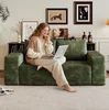 63" 2 Seaters Sofa(Green)