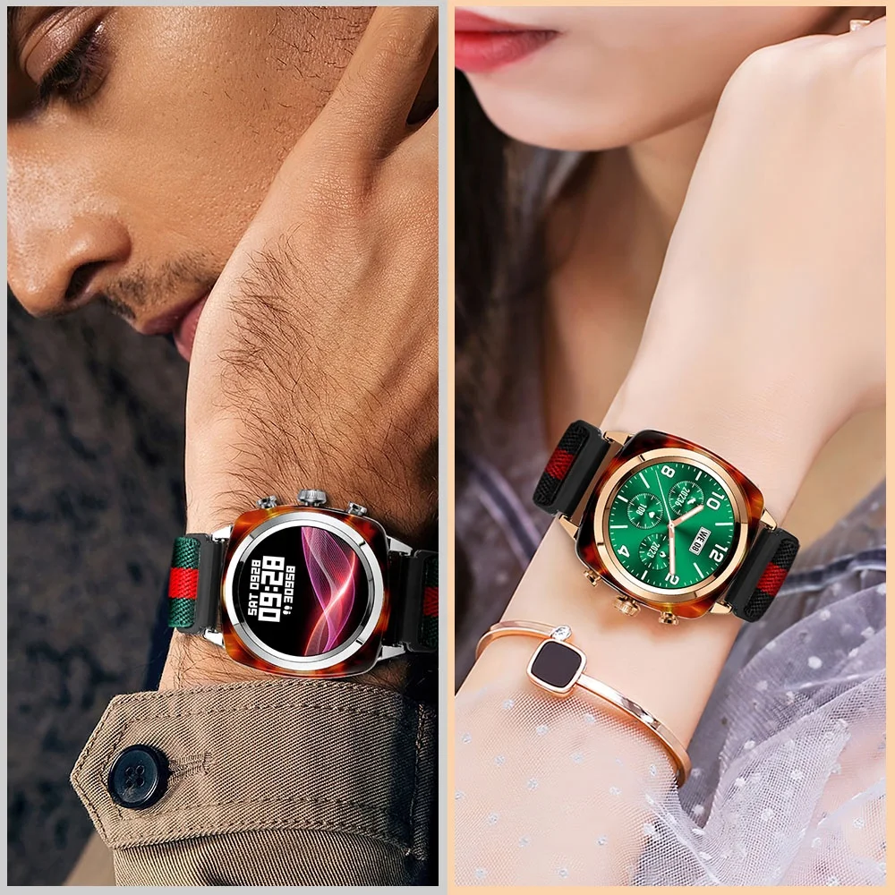 Elegant Smartwatch Hand Touch Watch Couple Smart Watch 2023 Cool