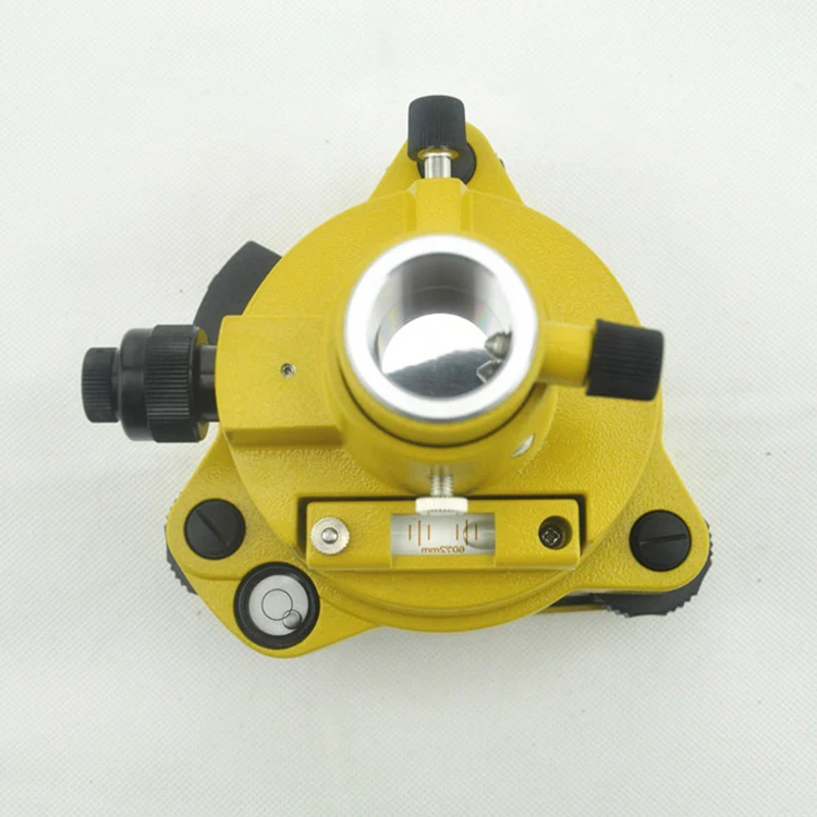 New Yellow Tribrach with Optical Plummet Compatible and Without Optical Plummet Compatible for Topcon Total Stations - 1420