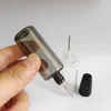 Semi-Black Bottle +Clear Tip+Black Cap