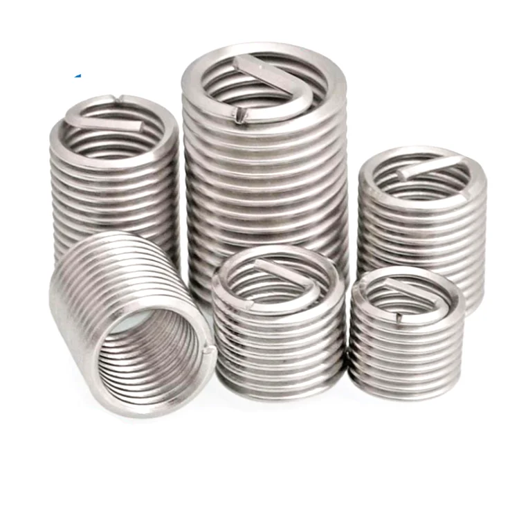 Wire Helicoils Insert M 8*1.5 1. M5 M6 M8 M10 Standard Metric Ss 304 Stainless Steel Threaded Insert M 5d