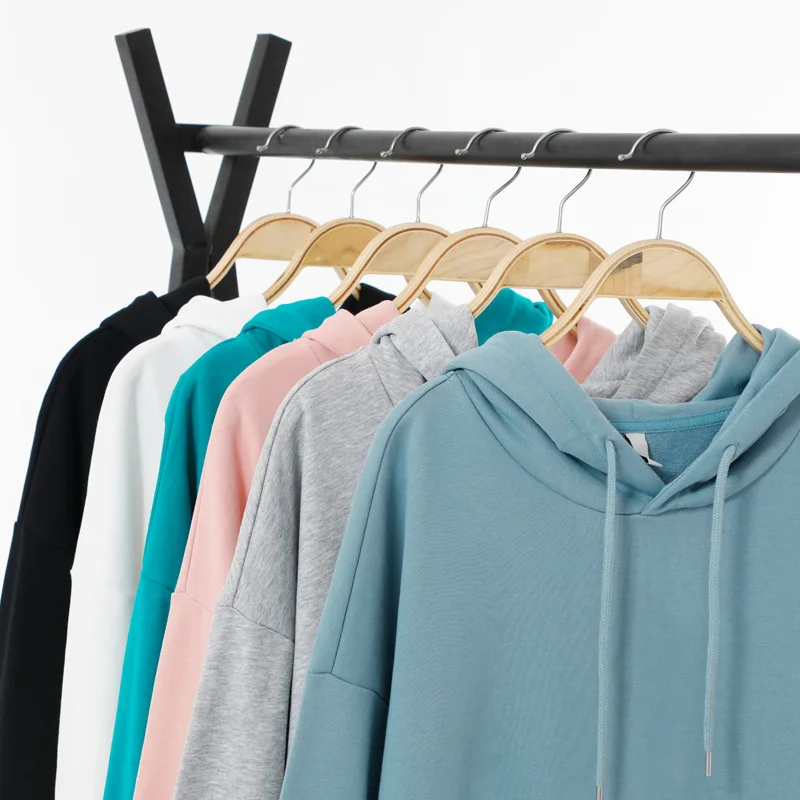 10-унциевая миниатюрная Сплошной пустой Свободный пуловер унисекс Мужские толстовки с капюшоном для мужчин с изготовленным на заказ логосом