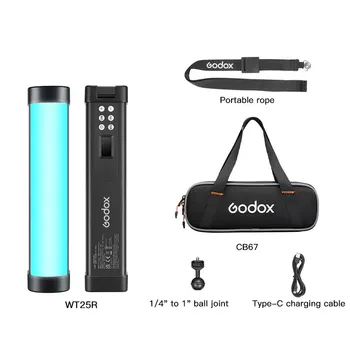 Godox LED Dive Light RGB Tube Light WT25R WT25D WT40R WT40D WT60R WT60D Underwater Photography Video Lighting for Creating Shoot detail image