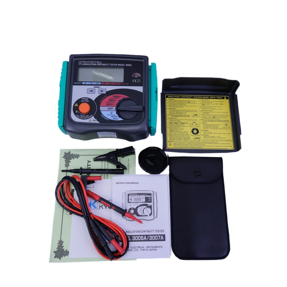 Kyoritsu 3005A Digital Megohmmeter 250V/500V/1000V - Reliable ...
