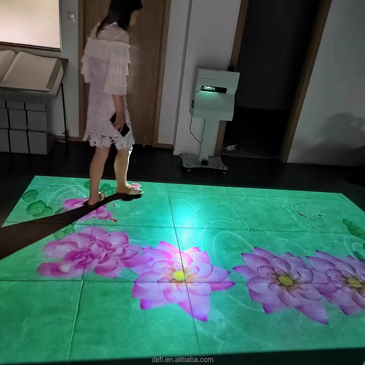 Oem Factory Defi Interactive Wall Projection System,Led Stage Lighting ...