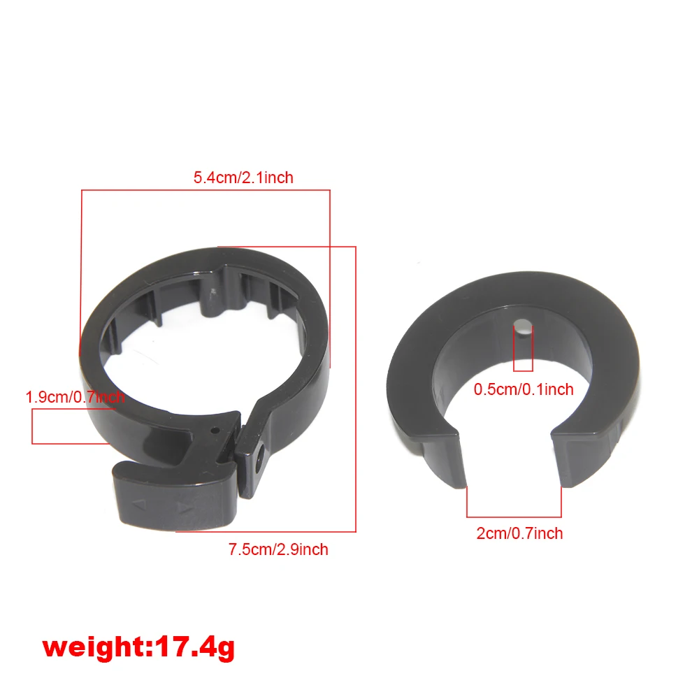 Front Tube Stem Folding Pack Insurance Circle Clasped Guard Ring with Screw for M365 Mijia Electric Scooter Parts Elektroroller