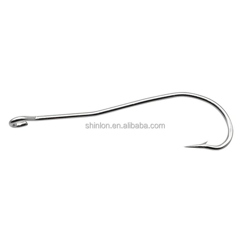 New OEM 4/0 -12/0 Stainless Steel 31022 Curved Fishing Hooks Bent Shank Eel Hook Sea Saltwater Fish Tackle New OEM 4/0 -12/0 Stainless Steel 31022 Curved Fishing Hooks Bent Shank Eel Hook Sea Saltwater Fish Tackle