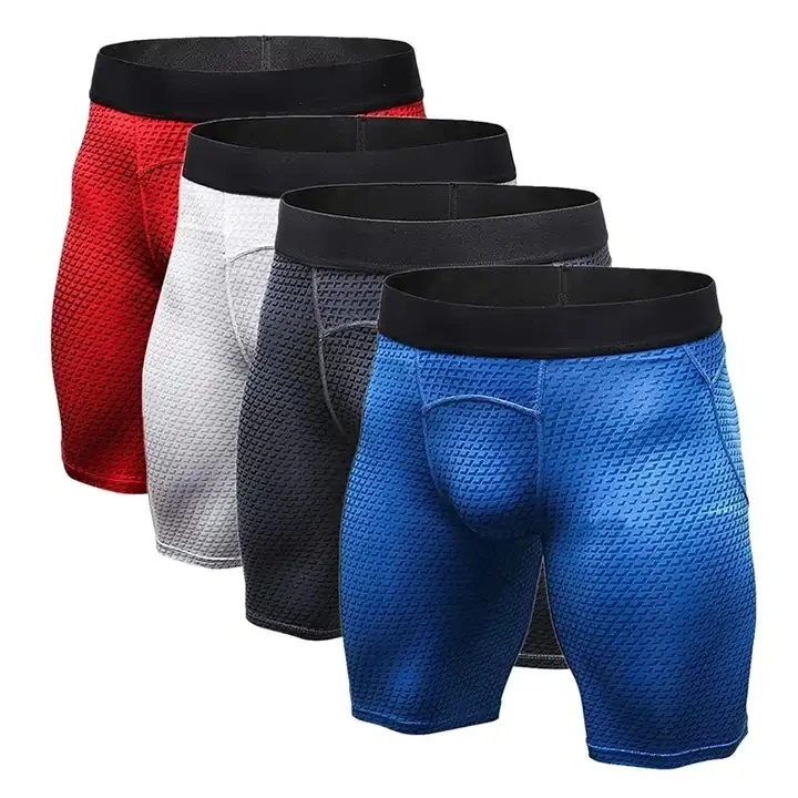Mens Workout Fiess Shorts Sport Running Gym Compression Shorts Men Casual Custom Print166_voghion.com