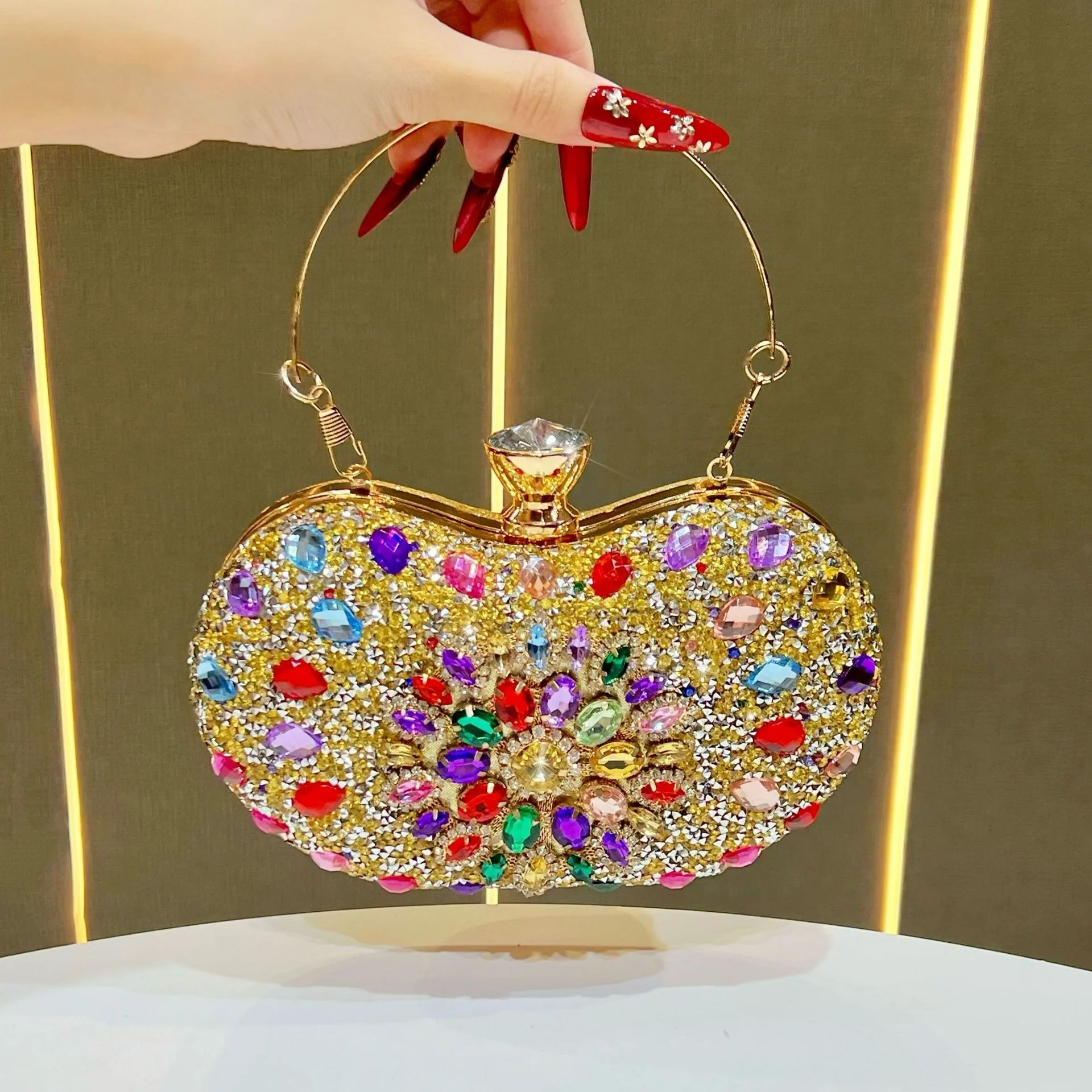 2026 Crystal Rhinestone Designer Handbag