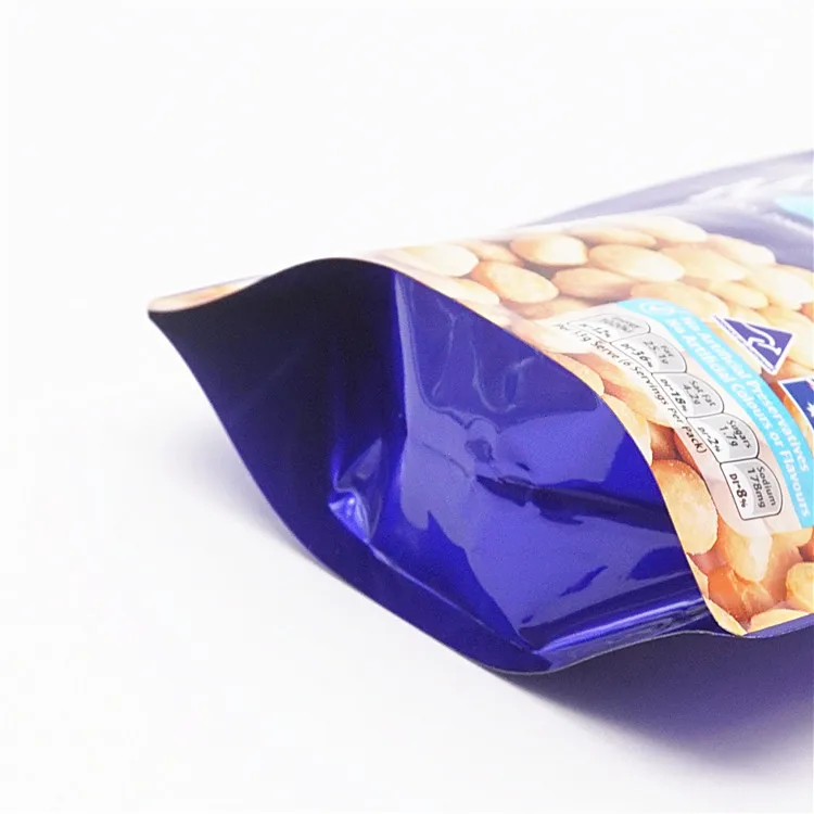 Custom Doy Pack Design Packaging Mylar Bags Printed Packing Pouch for Nut Packaging Bag