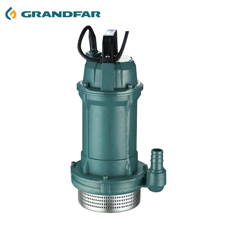 Grandfar 0.4kw 0.54HP Stainless Electric Garden Irrigation Submersible Watering Pump High Pressure GPS Dirty Clean Water Option factory