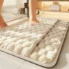 Tapis de bain en mousse à mémoire de forme - Version améliorée avec bordure de maintien