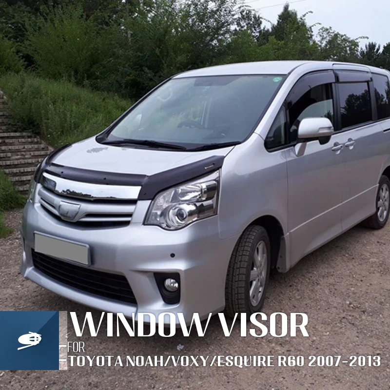 MOSUN Window Visor Rain Guard for Toyota Noah Voxy Esquire R70