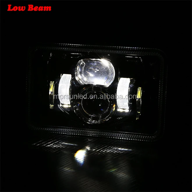 D0T 4x6 Square Led Headlights 4x6 Inch Led Headlight sealed Beam for 1980-1986 Nissan 720/1982-1984 Nissan Maxima Accessories