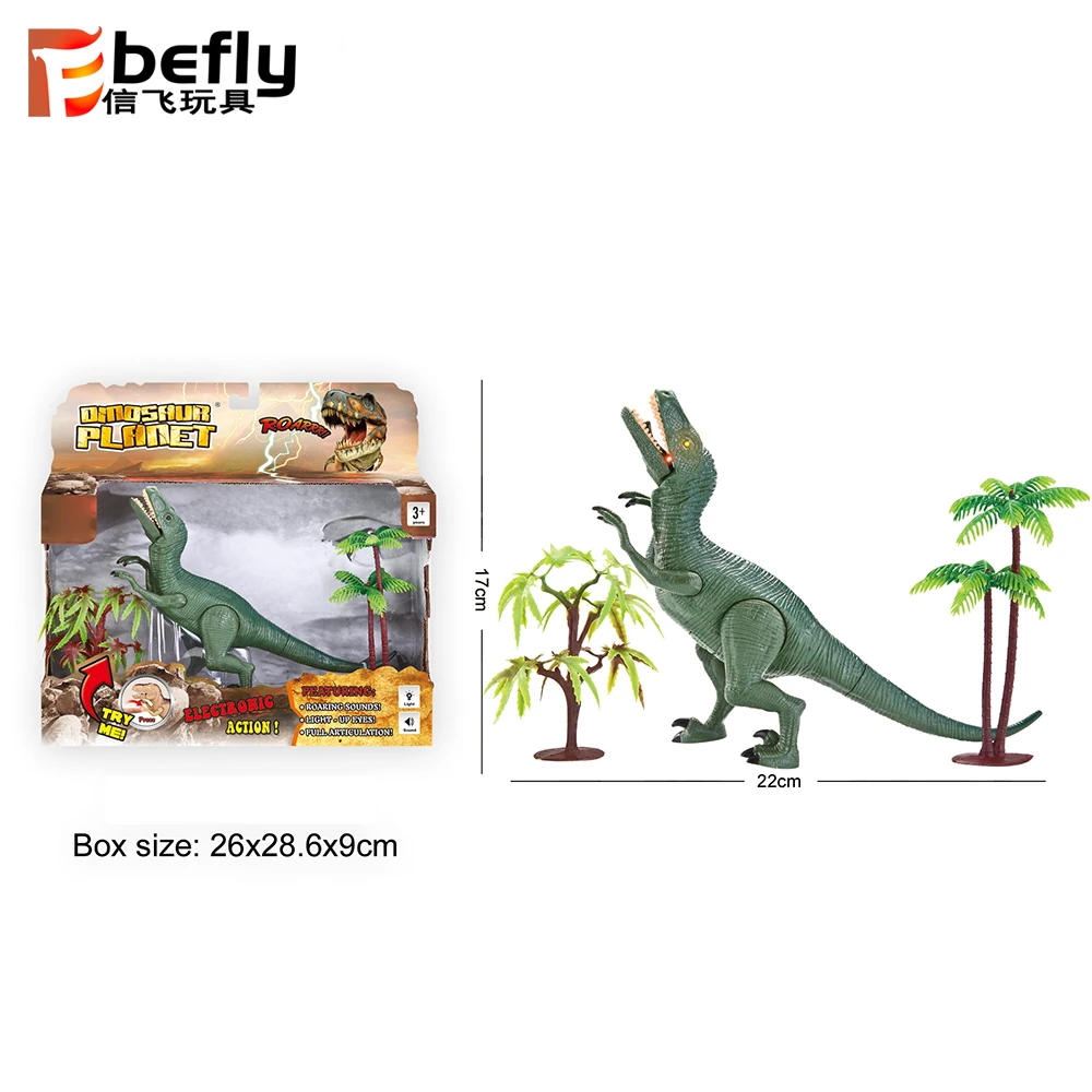 IC Velociraptor Plastic Electric Dinosaur Toy for Toddler, image size:1000x1000