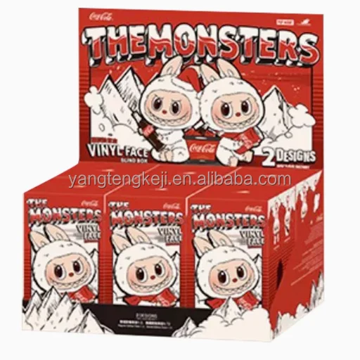 ぬいぐるみ POPMART LABUBU THE MONSTERS 3Box Pop Mart Labubu V3 The Monsters Big Into Energy Blind Box