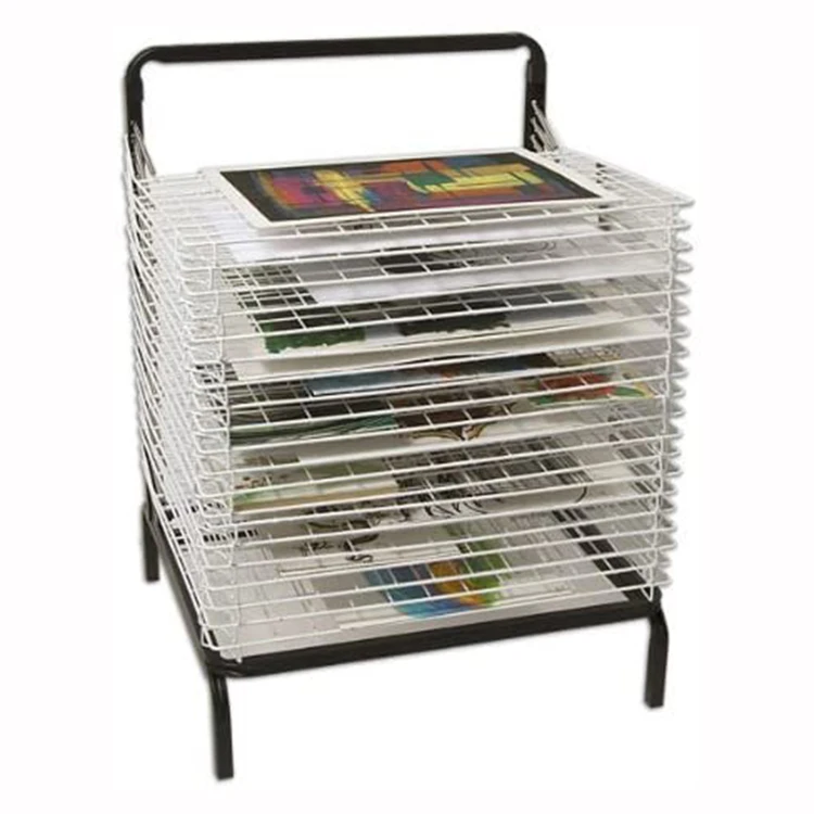 Jh-mech Portable Painting Drying Rack - Double Sided A3 Size