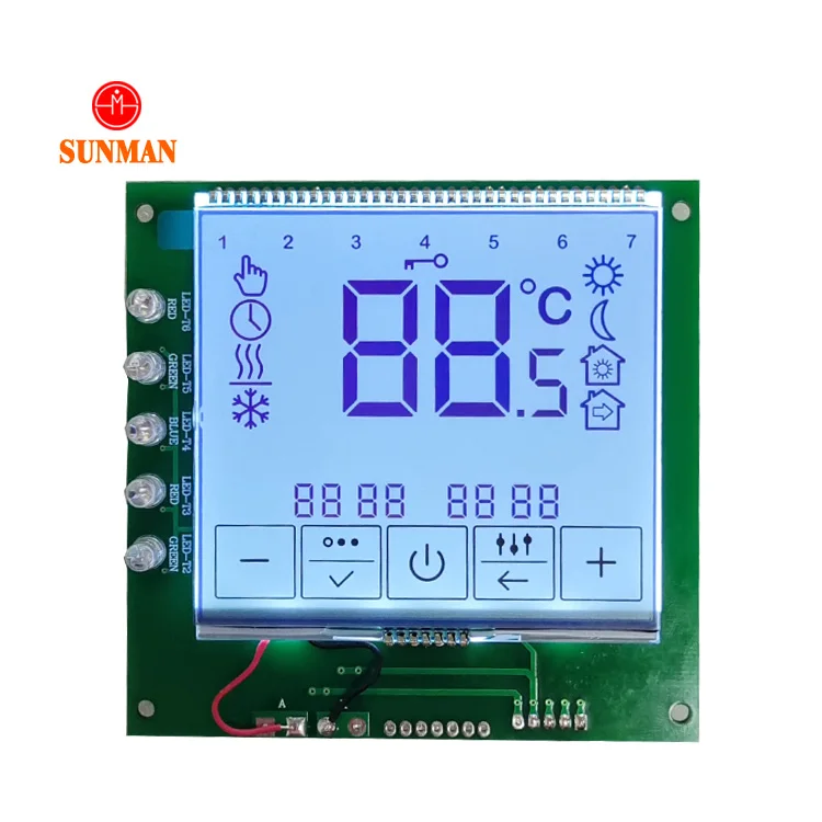 Humidity and Pid Temperature Controller Touch Screen Lcd Tn Htn Stn Fstn Va Custom Display Lcd