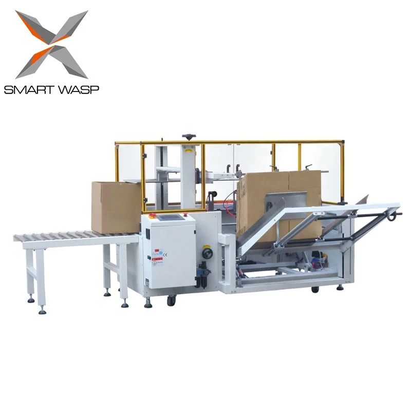 Durable and Low Price High Speed Case Erector With SIEMENS Control System Carton Erector