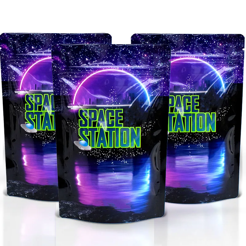LT Customized Cookies Candy Sour Patch Gummies Matte Soft Touch 3.5 7g 14g Smell Proof Zipper Food Edibles Packaging Mylar Bag