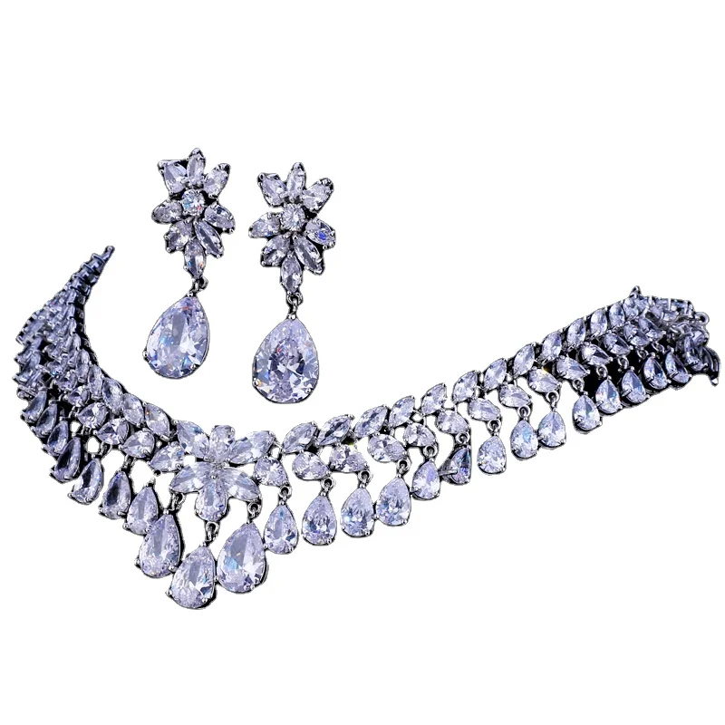 Plated Necklace Fashion Jewelry Sets Wholesale Wholesale Fashion