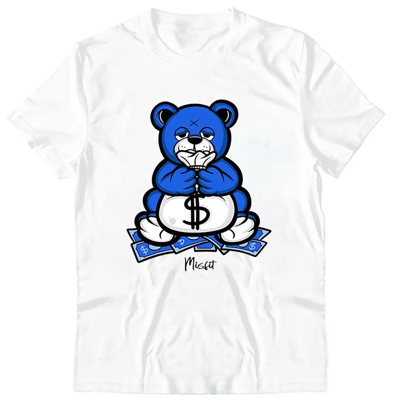 Teddy Bear Rick Gold Money' Men's T-Shirt