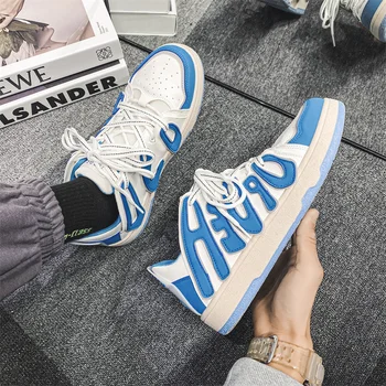 High quality fashion leather sneakers SB Custom men's casual basketball skateboard shoes for men