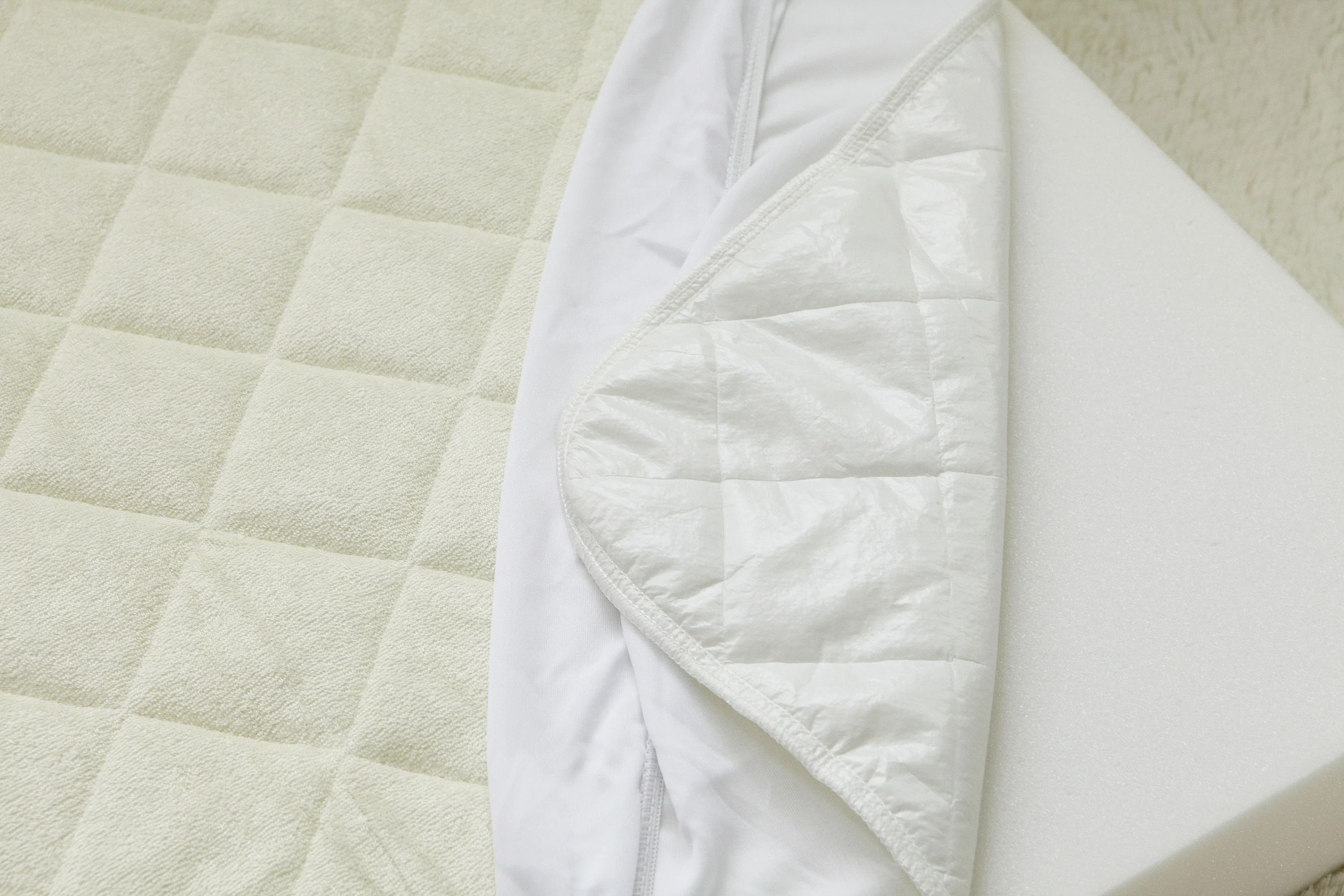 100% водонепроницаемый матрас для малышей и младенцев, защитный коврик, бамбуковый стеганый матрас, чехол для малышей