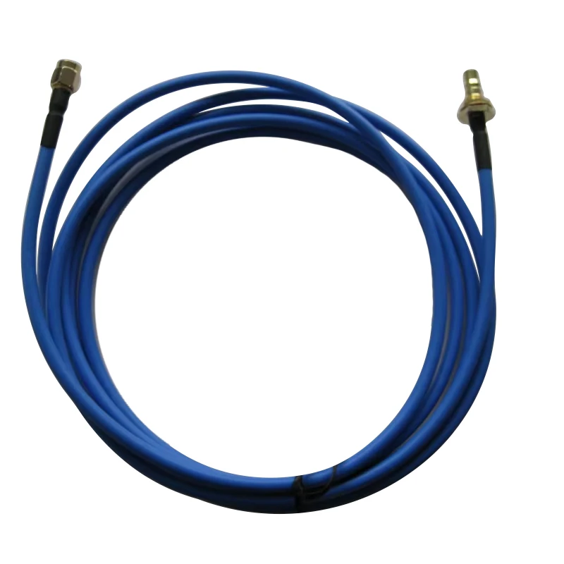 RF Cable Assembly with SMA Male to QMA Bulkhead Female RF Pigtail Coaxial Cable Rg402 QMA 141