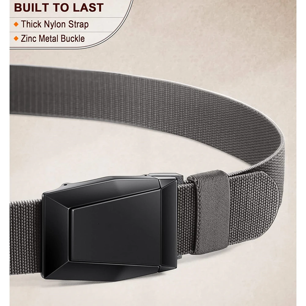 Wear-resistant Men Durable Tactical Belt Web Rigger Belt Stretch Men Sports Fishing Quick Release Tactical Belt