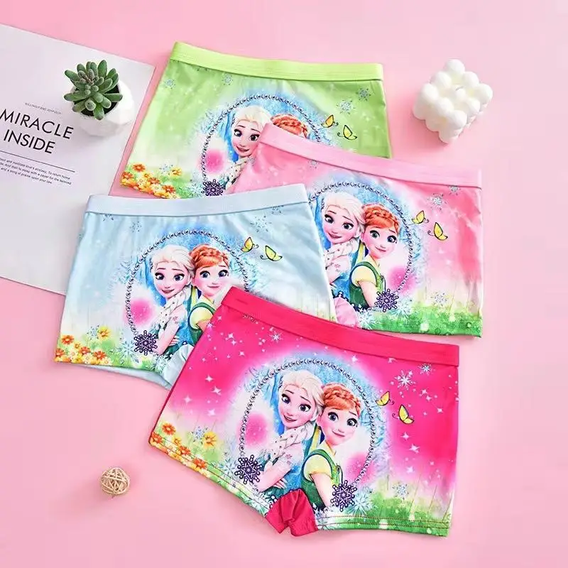 Cartoon Cute Girls Boxer Brief Panties Toddler Kids Underwear Buy