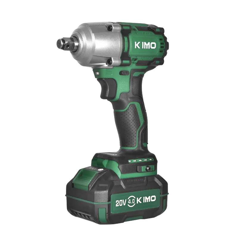 Kimo 20v Brushless Variable Speed Impact Wrench.450n.m Torque Brushless