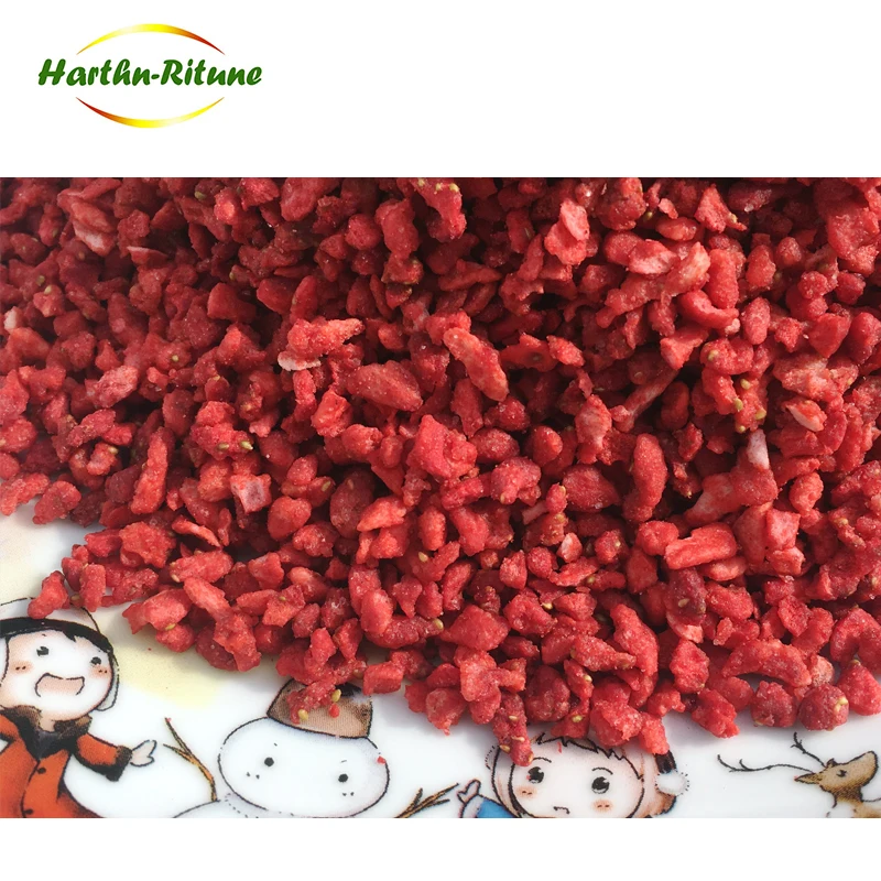 Çininin yüksək keyfiyyətli FD meyvə şirniyyatları dondurulmuş qızarmış çiyəvi