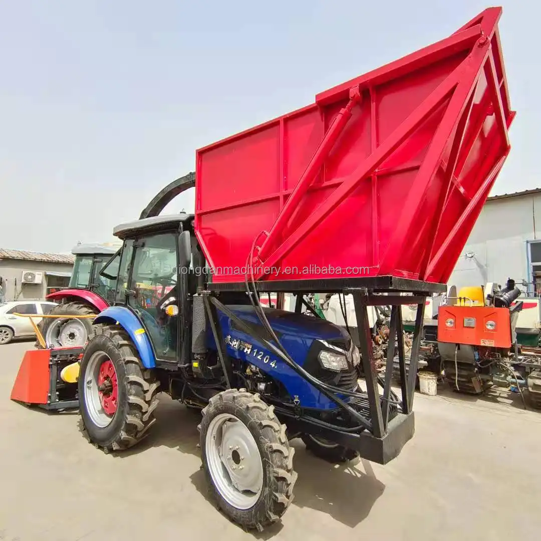 2025 New Design Single Row Corn Silage Forage Harvester Tractor Mounted Silage Harvester for Agriculture