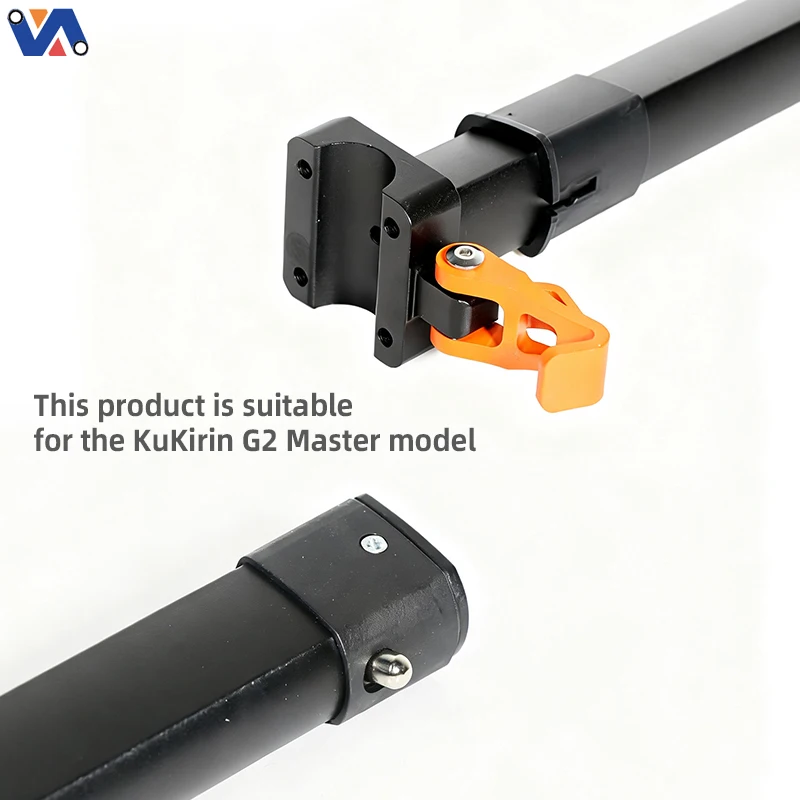 original folding stem for kukirin g2 master   version b   reinforced steering pole assembly   genuine replacement part xy krg2mst026-6