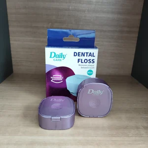 Daily Care Unique Rewindable Design Diamond Box Pack Nylon Orthodontic Super Floss 840D for Brace Retainer Implant Bridge